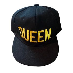Queen royalty embroidered SnapBack hat new